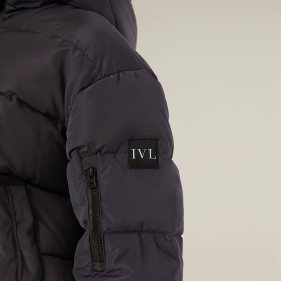 IVL COLLECTIVE - PUFFER JACKET - ODYSSEY GRAY - SIZE MEDIUM - Picture 7 of 7